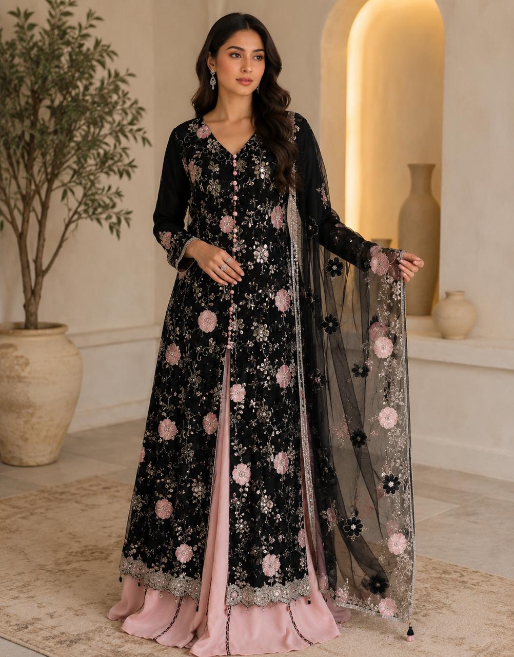 Noir Blush Elegance