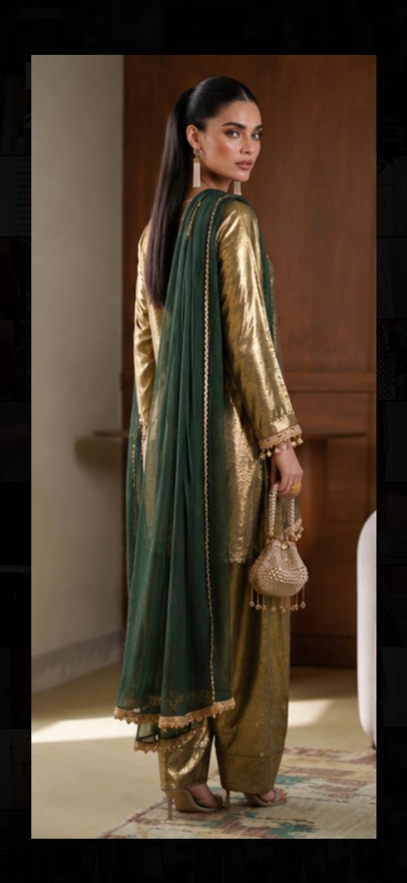Olive Gold Regal Set