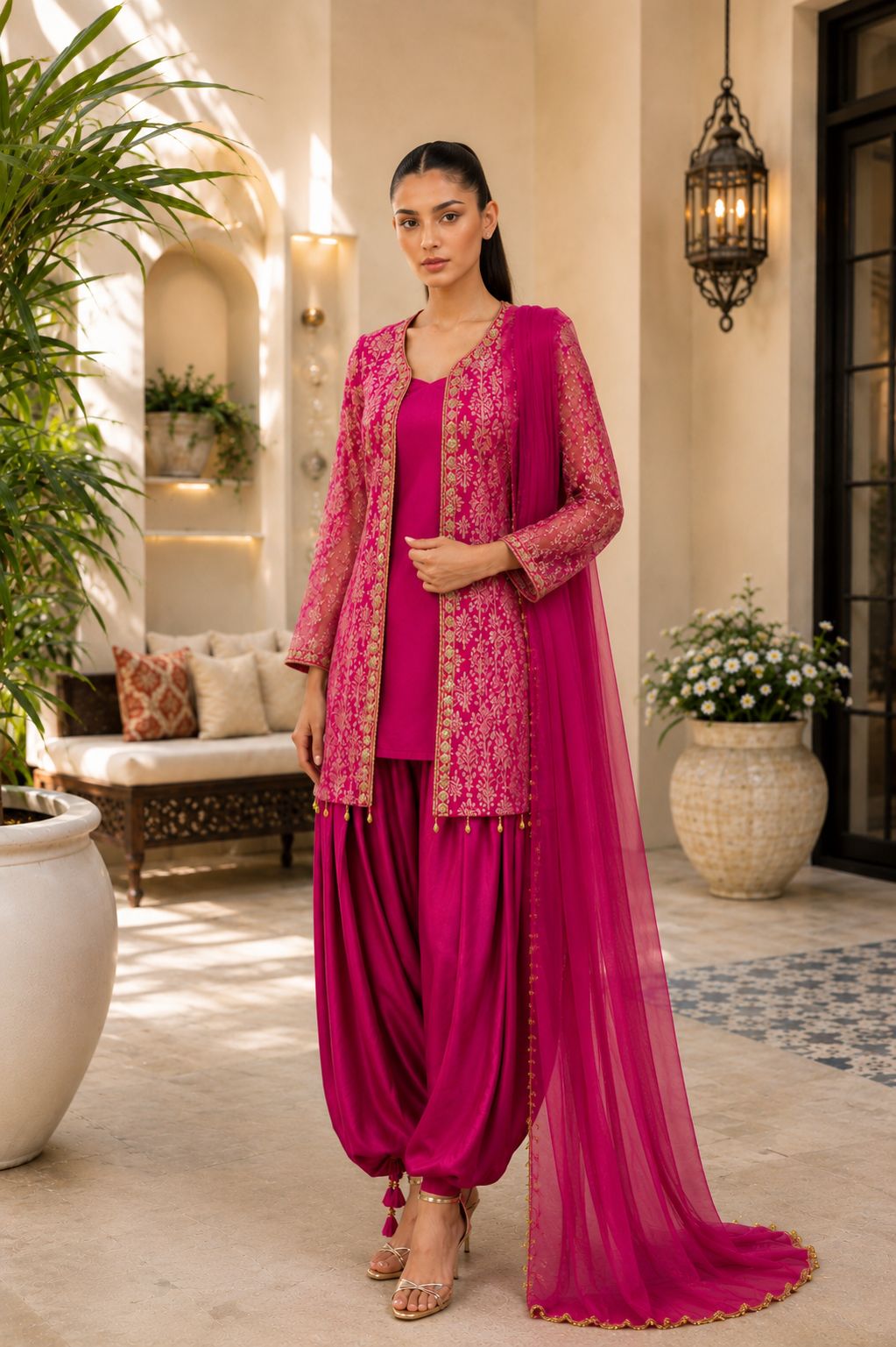 Rani Pink Royal Ensemble
