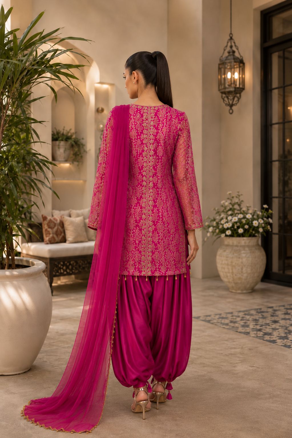Rani Pink Royal Ensemble
